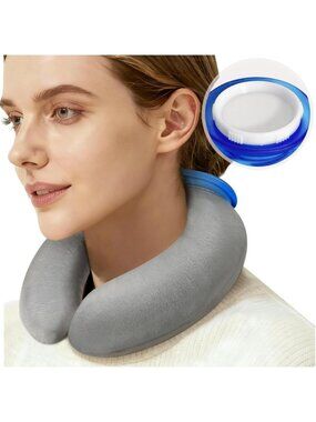 Cozy U-Shaped Hot Water Bottle with Fleece Cover - 850ML Pain Relief & Comfort